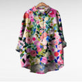 Claire | Elegancka letnia bluzka z lnu