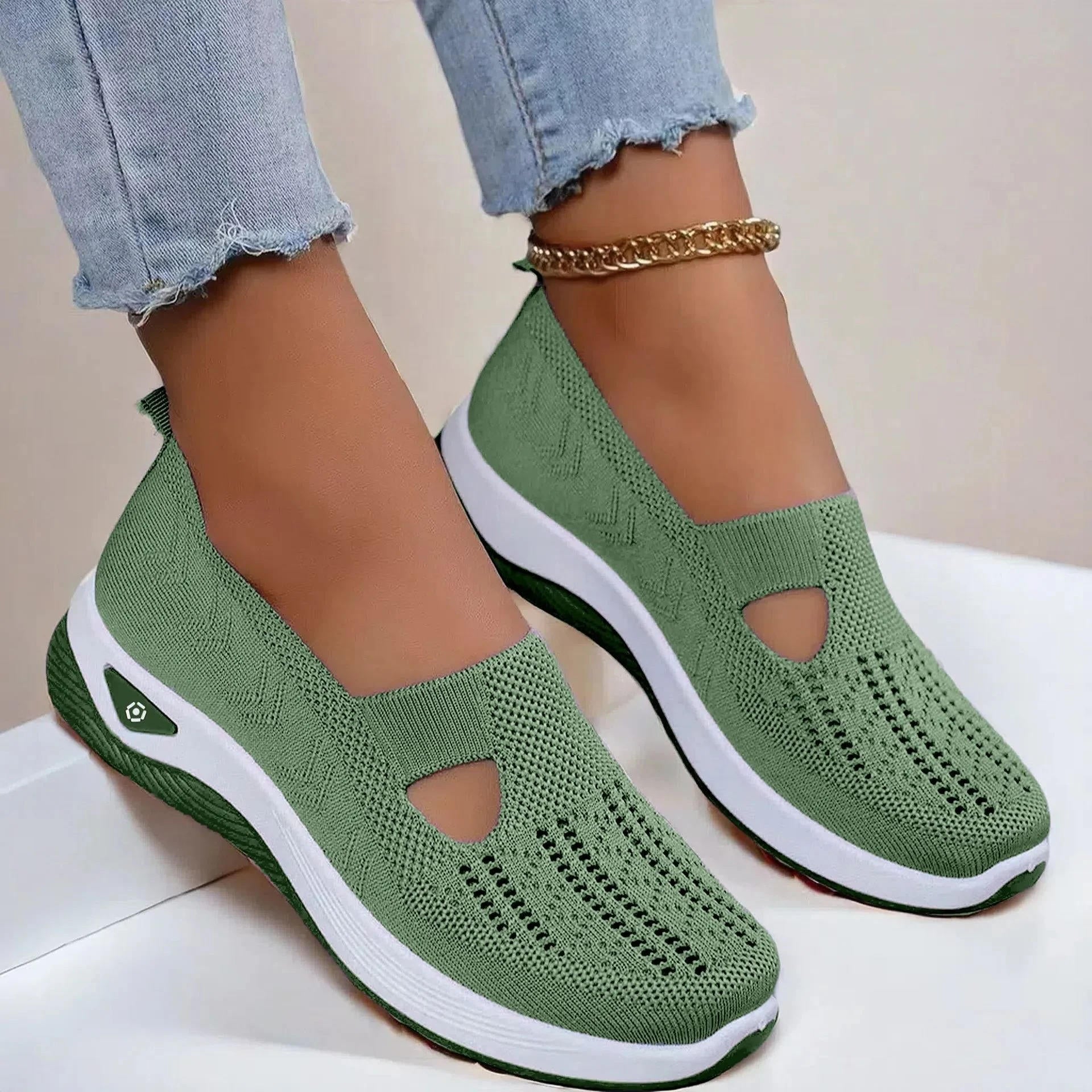Damskie buty ortopedyczne z arch support, oddychające i antypoślizgowe