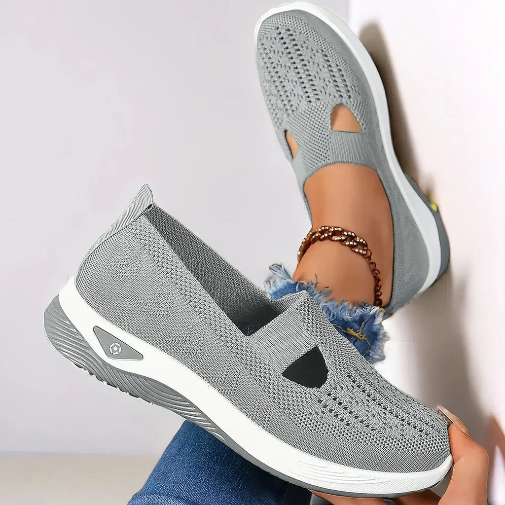 Damskie buty ortopedyczne z arch support, oddychające i antypoślizgowe