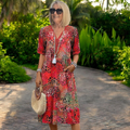 Karolína | Wiosenne sukienki średniej długości