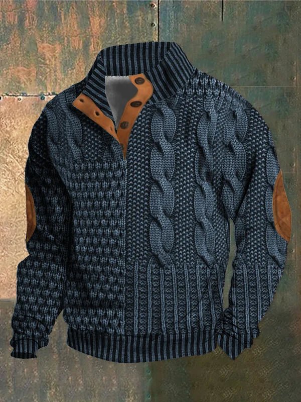Grzegorz™ – Sweter z Nadrukiem Vintage
